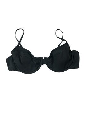 Old Navy Black Underwire Swim Bra with Textured Fabric size XXL